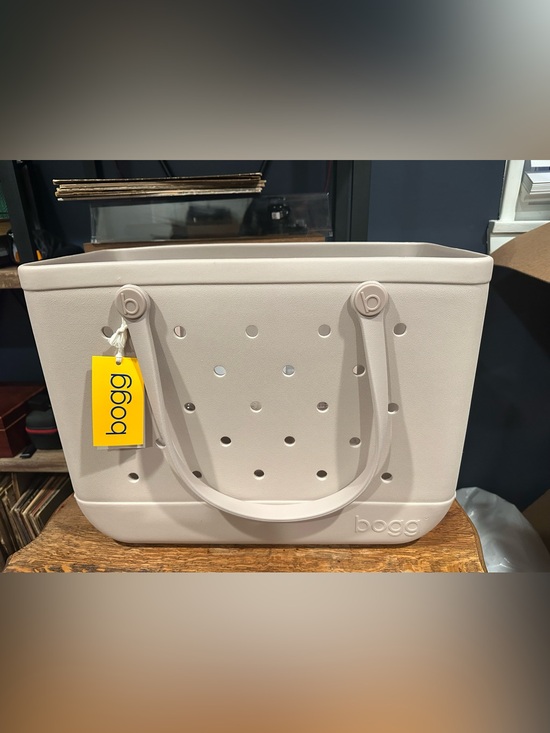 BOGG BAG Handbags - BOGG BAG Large Tote in Light Beige/Cream